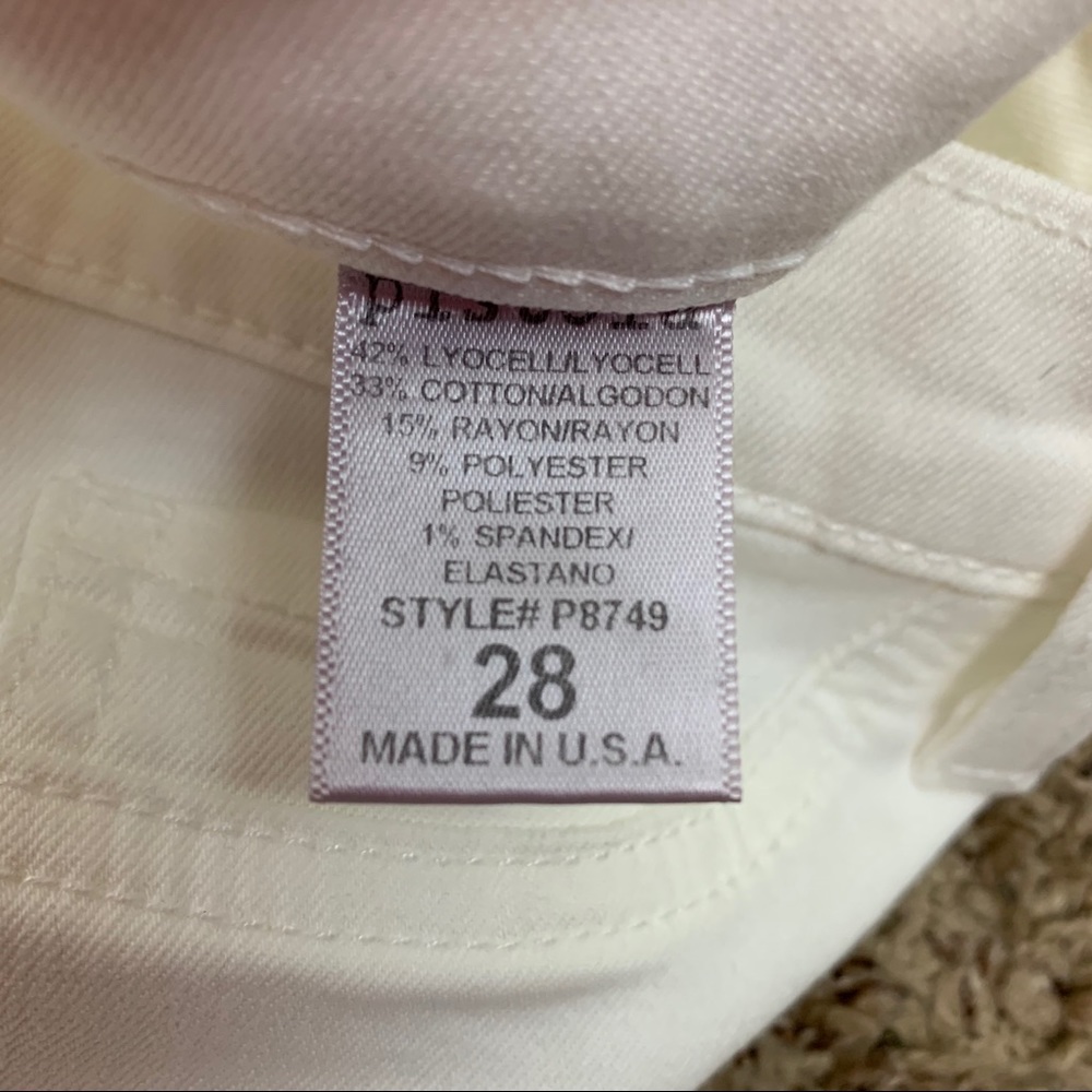 NEW Pistola White Distressed Skinny Jeans - Picture 4 of 5